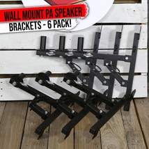 6-PACK PA Speaker Wall Mount Bracket Stands By GRIFFIN | All Steel Pro-A... - $165.43 CAD