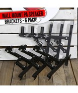 6-PACK PA Speaker Wall Mount Bracket Stands By GRIFFIN | All Steel Pro-A... - $120.84
