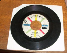 1959 ROCK-A-TEEN Woo Hoo Untrue Roulette 45 Vinyl Record Album ROCK-A-BILLY Vtg - £9.07 GBP