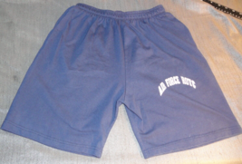 AUTHORIZED USAF ROTC AIR FORCE BLUE PT PHYSICAL TRAINING SHORTS SIZE SMALL - $19.79