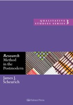 Research Method in the Postmodern (Qualitative Studies Series, 3) [Hardcover] Sc - £10.06 GBP
