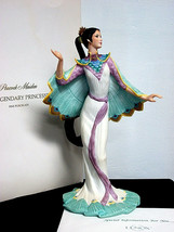 1991 Lenox Fine Porcelain Peacock Maiden Figurine MIB COA - £43.58 GBP