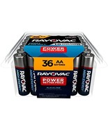 Rayovac AA Batteries, Alkaline Double A Batteries (36 Battery Count) - £27.23 GBP