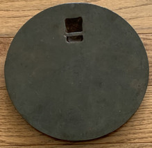 Antique Cast Iron Wood Stove 8&quot; Lid Cover Marked C82-146 - $45.00