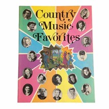 Vintage Country Music Favorites Photo Book 899A - £19.02 GBP
