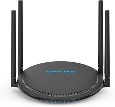 WAVLINK AX1800 WiFi Router for Home, Dual Band 2.4GHz 5GHz, Up to 64 Connections - £34.15 GBP