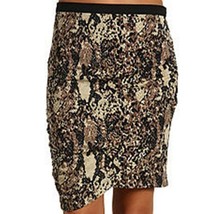KENNETH COLE New York ANIMAL Snake PRINT Ealstic WAISTBAND Skirt ( M ) - $89.07