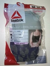 Reebok 2 Stay Put Longline Bralettes Performance Size Small Sports Bra - £7.91 GBP