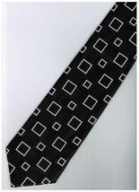 EB9 Black White Box Necktie - $19.99
