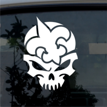 New Orleans Saints Skull Vinyl Car Truck Van Decal Window Sticker - £3.88 GBP+