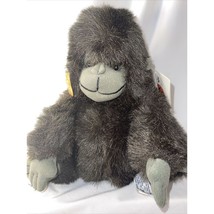 Russ Berrie Gonzo VTG Plush  Seated Stuffed Gorilla 259 Monkey Ape Tags - £23.29 GBP
