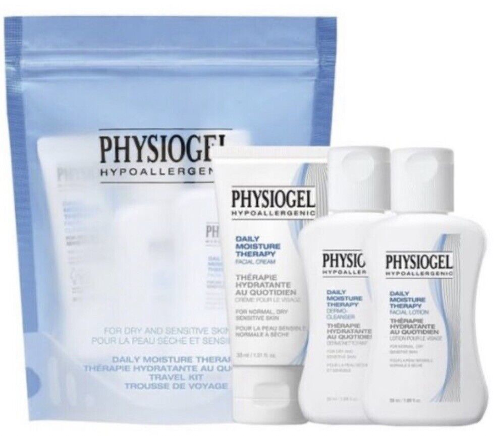 Avon Physiogel Hypoallergenic Daily Moisture Therapy Holiday Gift Travel Kit - $19.99