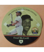 2001 King B Discs  #1B Baseball Card, FRED MCGRIFF, FREE SHIPPING US ONLY!! - $36.28 MXN