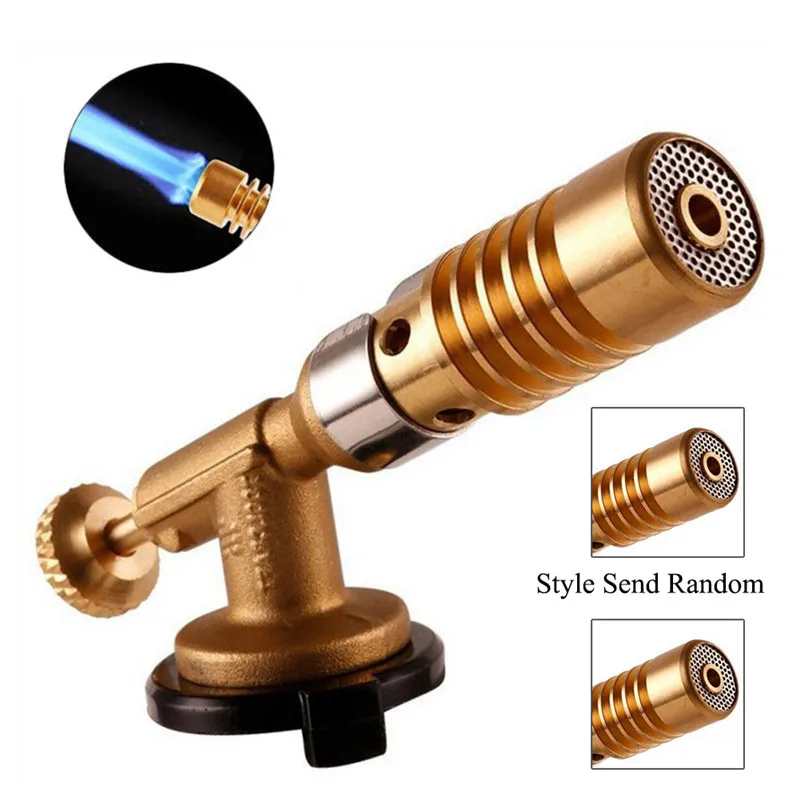 Portable Gas Torch Flame Tool Blowtorch Copper Flame Butane Gas Burner L... - $2,477.18 MXN