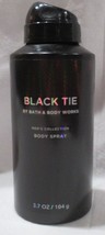 Bath &amp; Body Works Men&#39;s Collection Body Spray 3.7 oz BLACK TIE sage sand... - £15.41 GBP