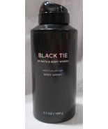 Bath &amp; Body Works Men&#39;s Collection Body Spray 3.7 oz BLACK TIE sage sand... - $23.99