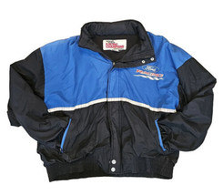 Nascar Ford Racing Jacket Embroidered Racing Champions Apparel 90's XXL 2XL Vtg - $94.05