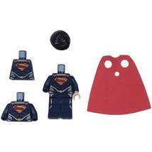 Lego DC Super Heroes Superman Man of Steel Minifigure Replacement Pieces - £8.88 GBP