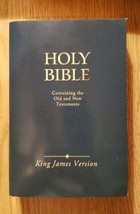 Holy Bible King James Version Contains With Old &amp; New Testament Paperbac... - £5.38 GBP