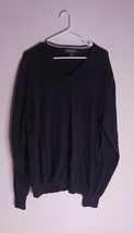 Brooks Brothers Long Sleeve V-Neck Sweater Mens Size XL 100% Pima Cotton - $349.65 MXN