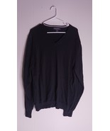 Brooks Brothers Long Sleeve V-Neck Sweater Mens Size XL 100% Pima Cotton - $349.65 MXN