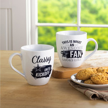 Dallas Cowboys Coffee Mug 17oz Ceramic 2 Piece Set with Gift Box - $84.49