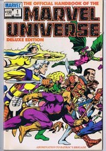 Official Handbook of Marvel Universe #1 ORIGINAL Vintage 1985 Comic Book  - $9.89