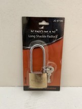 Kingman Long Shackle 38mm Padlock to Protect Your Valuables - $16.44