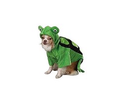 Dog Costume Closeout xLarge Turtle Reptile Outfit Green 3D Plush Shell Eyes - £15.18 GBP