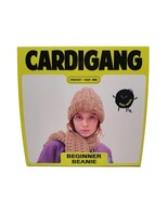 Cardigang 100% Wool Camel-Flage Tan Clyde Beanie Crochet Kit - €46,88 EUR