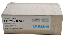 NEW FLEXON SYSTEM PLAST LF 828-K 325 LOW FRICTION CHAIN 10FT 80 LINKS 11130 - $190.00