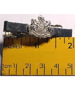 Pennsylvania Crest Tie Bar Stallions 2&quot; W x 5/16&quot; H Silver Nickel Finish... - $16.23 CAD