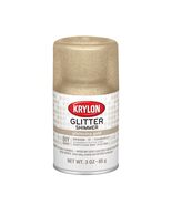 Krylon I00401 Glitter Aerosol Spray, Glistening Gold - $364.29 MXN