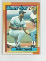 Frank Thomas (Chicago White Sox) 1990 Topps Rookie Card #414 - £2.39 GBP
