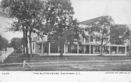 The Booth House Greenport Long Island New York 1909 postcard - £6.26 GBP