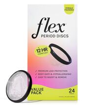 FLEX Menstrual Discs Disposable Period Discs Reduce Cramps 24 Count - €17,18 EUR