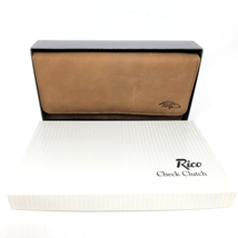 Baltimore Ravens NFL Licensed Rico Checkbook Holder Embossed Leather New - £23.01 GBP