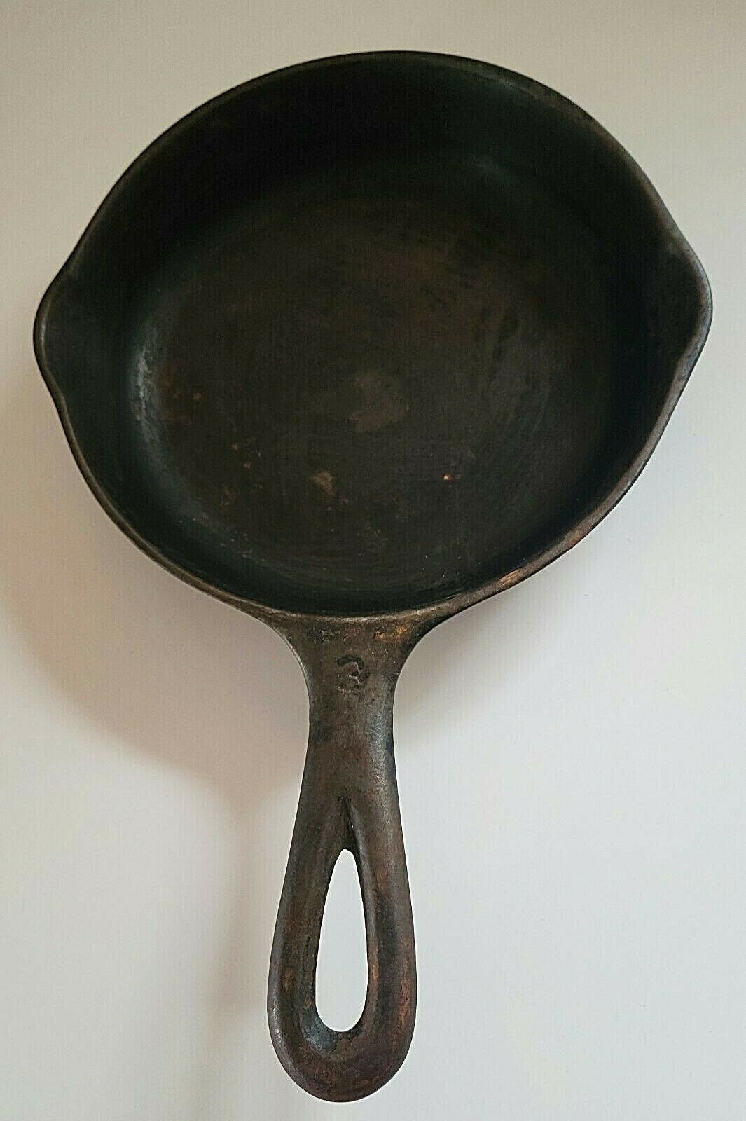 CAST IRON NO. 3 SKILLET 6.5 INCH - $20.00
