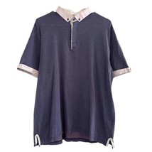 Maceoo Polo Shirt Short Sleeve Purple Dot Cotton Men&#39;s Size 5/XL Paris - £23.45 GBP