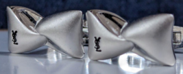 Yves Saint Laurent cufflinks Silver - £164.42 GBP