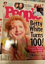 People Magazine 1.10.22 Betty White Turns 100! (No Label) RIP (1922-2021) - £15.20 GBP
