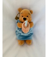 Disney Store Winnie the Pooh Aquarius Mini Bean Bag Plush 8&quot; Zodiac 2001... - $11.88