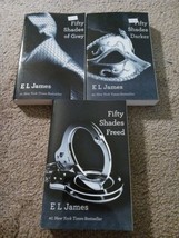 EL James 50 Shades of Grey Trilogy LOT 3: 50 Shades of Grey, Darker, and Freed - £7.90 GBP
