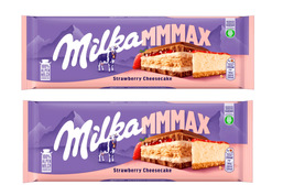 Milka strawberry cheesecake chocolate bar 2 pieces  - $36.77