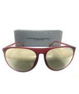 PORSCHE DESIGN P 8596 P8596 C Cat.2 58mm Burgundy Women&#39;s Sunglasses - $189.99
