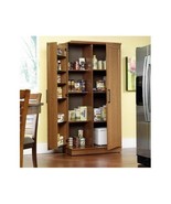 Large Kitchen Cabinet Storage Food Pantry Wooden Shelf Cupboard Space Saver New - £406.40 GBP