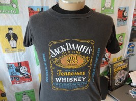 Vintage 70s Jack Daniel&#39;s Whiskey 1970&#39;s T Shirt Size S - £38.87 GBP