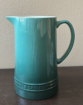 Le Creuset Stone Glazed Pitcher Ombre Green 1.5 Ltr New - £35.96 GBP