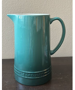 Le Creuset Stone Glazed Pitcher Ombre Green 1.5 Ltr New - £33.64 GBP