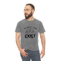  shirt groovy retro vintage look inspirational mountain graphic do more than just exist thumb200